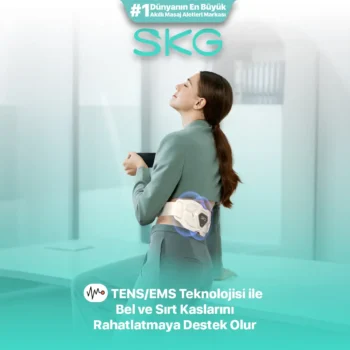 SKG W9 Pro TENS-EMS Bel ve Sırt Masaj Aleti